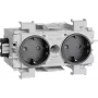 Hager GS20019011 tomada grafite (GS20019011)