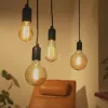 Lâmpada inteligente Denver LBF-405 Wi-Fi preta 4,9W 220-240V