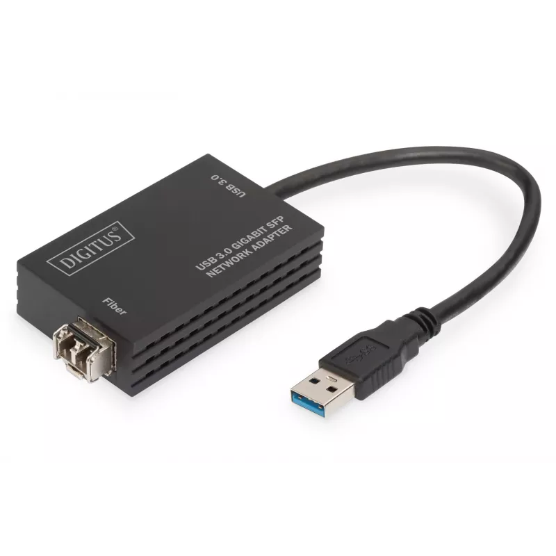 Adaptador de rede SFP Digitus DN-3026 USB 3.0 Gigabit