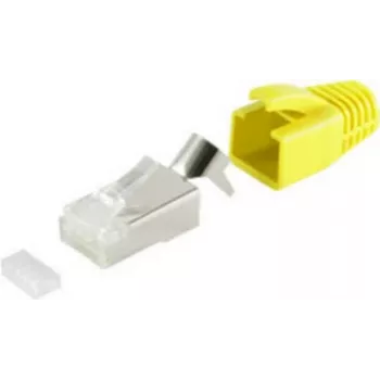 Conector de cabo RJ45 ShiverPeaks BS72067-Y amarelo