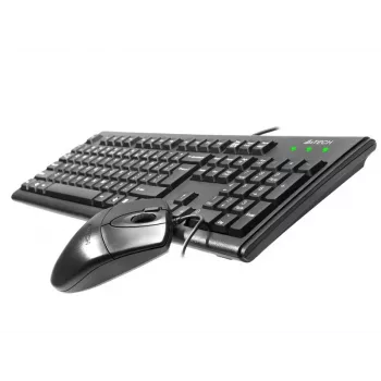 A4Tech KM-72620D - conjunto teclado e rato - USB - US - preto