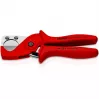 Knipex 90 25 185 - Corta-tubos - aço inoxidável - plástico - vermelho - 1,2 cm - 18,5 cm (90 25 185)