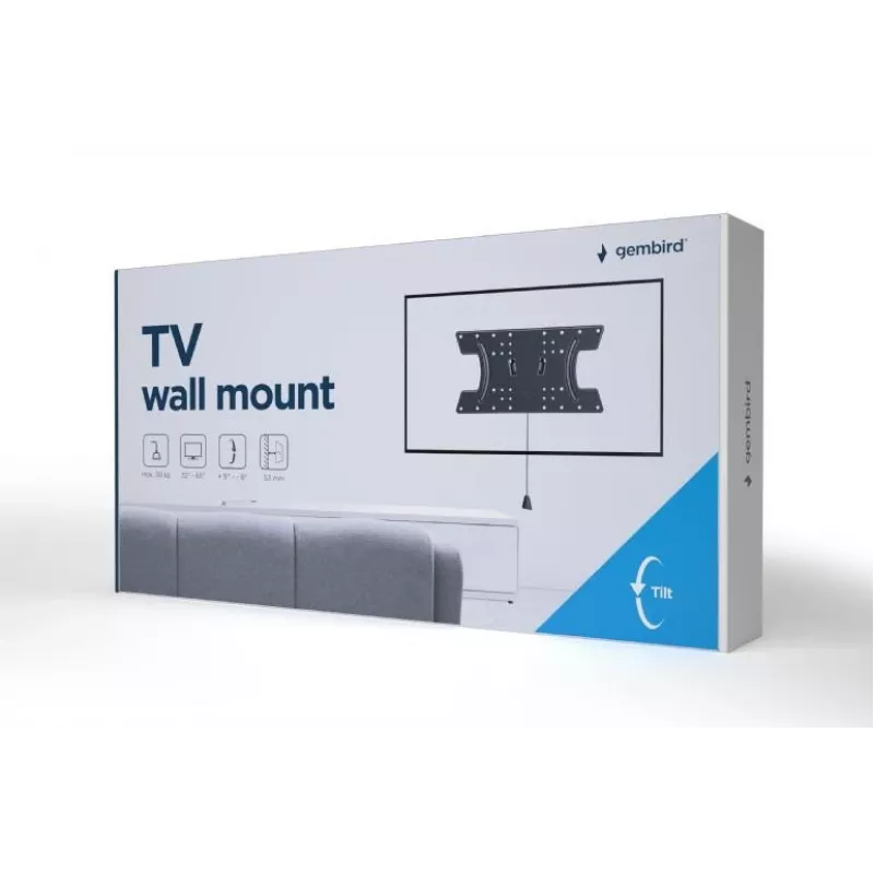 Suporte de TV suporte de parede 32-65/WM-65T-02 GEMBIRD