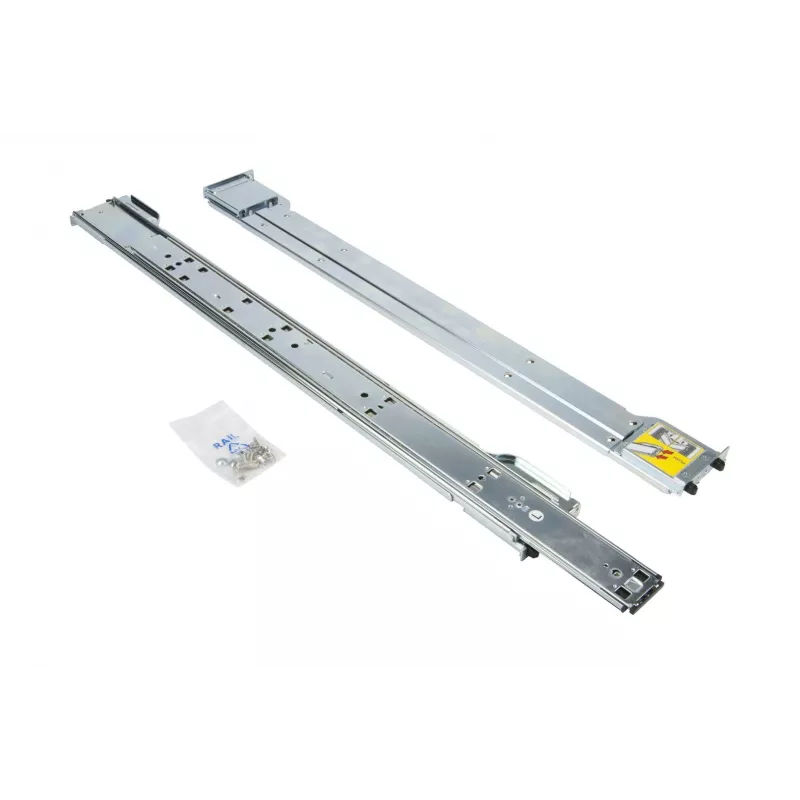 Supermicro MCP-290-00053-0N kit de calhas para rack 3U para SC823M, SC826, SC827, SC936 – aço inoxidável, prateado
