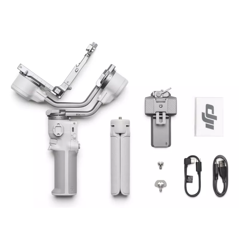 Estabilizador gimbal DJI RS 4 MINI — 3 eixos compacto leve para mirrorless e DSLR pequenas (modelo CP.RN.00000442.01)