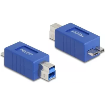 Adaptador de cabo DeLOCK 67215 USB Type-B USB Micro-B azul
