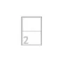 Avery - Etiquetas de endereço - branco - 199,6 x 143,5 mm - 200 etiquetas (100 folhas x 2) (L7168-100)