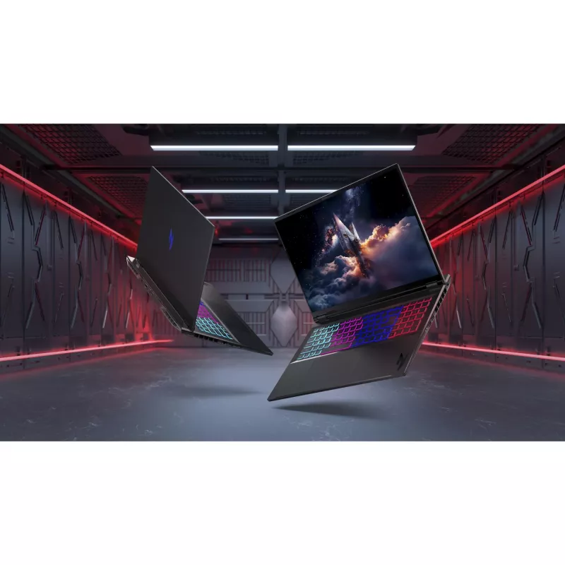 Portátil Acer Nitro 18 AI AN18-61-R698, AMD Ryzen AI 7 PRO 350 3.5 GHz, 18 polegadas WQXGA 2560×1600, 16 GB DDR5, 1 TB SSD, NVIDIA GeForce RTX 5060, Windows 11 Home, Preto
