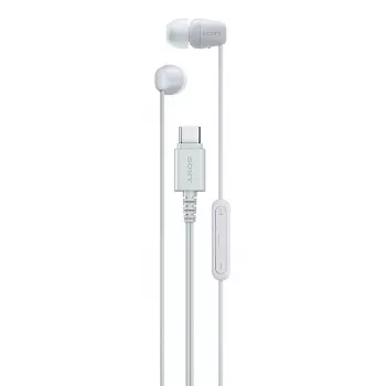 Headset Sony IER-EX15C Com fios In-Ear Chamadas/Música USB Type-C Branco