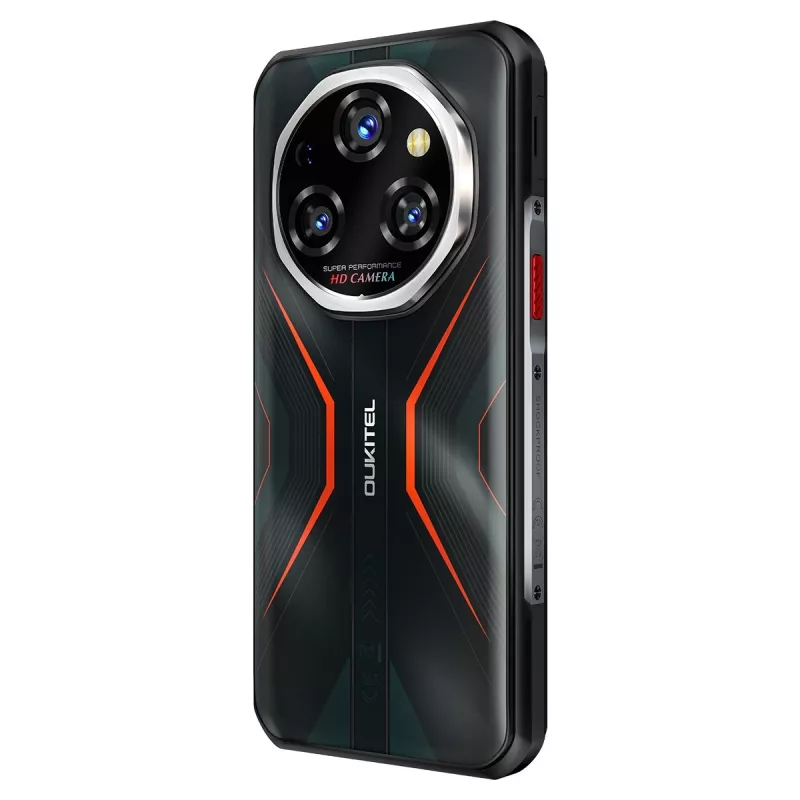 Smartphone Oukitel WP55 6,6 polegadas 12 GB 256 GB DS 11000 mAh laranja