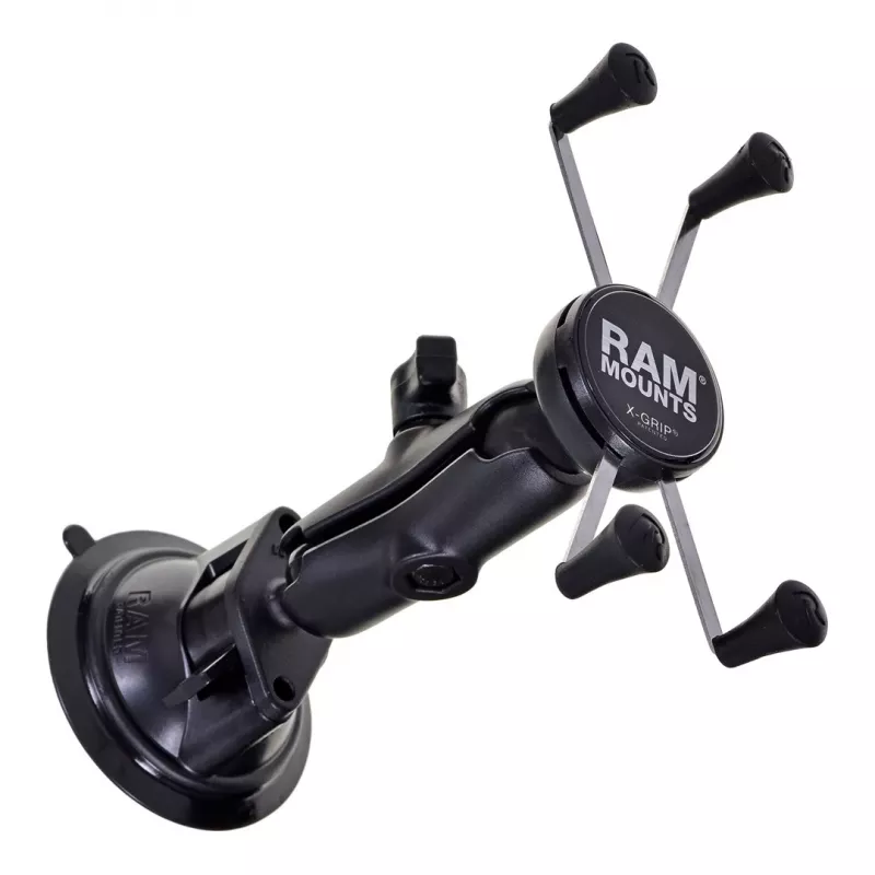 Suporte para telemóvel RAM Mounts X-Grip Large com ventosa Twist-Lock