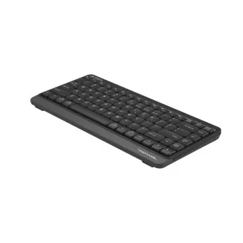 Teclado sem fios A4Tech FSTYLER FBK11 2,4 GHz Bluetooth cinzento – layout compacto, modo duplo sem fios