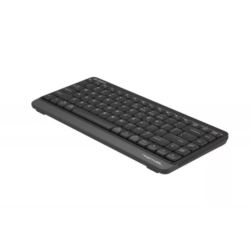 Teclado sem fios A4Tech FSTYLER FBK11 2,4 GHz Bluetooth cinzento – layout compacto, modo duplo sem fios