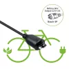 Carregador para bicicleta elétrica 36V/42V 2A com ficha Bosch de 3 pinos QOLTEC