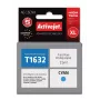 Tinteiro Activejet AE-16CNX (substituto para Epson 16XL T1632; Supreme; 15 ml; ciano)