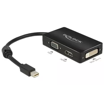Cabo DeLOCK 0,16 m Mini DisplayPort/VGA + HDMI + DVI