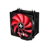 Xilence M704 dissipador de CPU 12 cm preto, vermelho