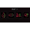 Luz néon decorativa MANTA SNL58RGB — fita LED com mudança de cor RGB, modelo SNL58RGB