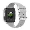 Smartwatch Colmi P80 prateado – smartwatch compacto Colmi P80, caixa prateada