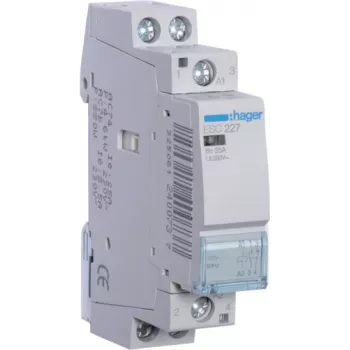 Hager ESC227. Contacto capacidade de corrente: 25 A. Tensão de entrada AC: 230 V (ESC227)