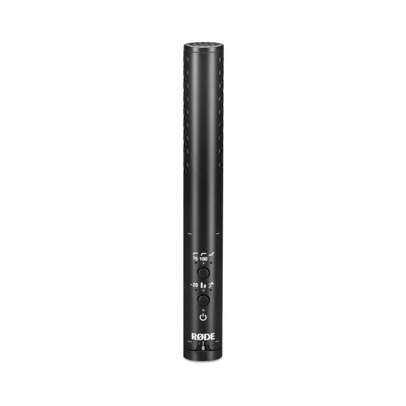 Microfone RØDE VIDEOMIC NTG preto, laranja microfone para câmara digital