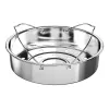 Panela de arroz GASTROBACK Rice Control Low Carb & Steam, 3 L, 450 W, preto/aço inoxidável