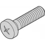 SCHROFF PARAFUSO POSIPAN M4X10MM (100 UNID.) - Acessório para rack (21100513)