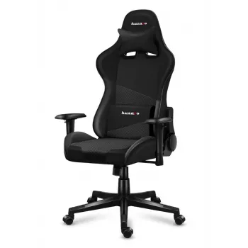 Cadeira de gaming huzaro Force 6.2 Carbon — cadeira de gaming ergonómica, altura ajustável 44–53,5 cm, carga máxima 130 kg, assento em rede, encosto acolchoado