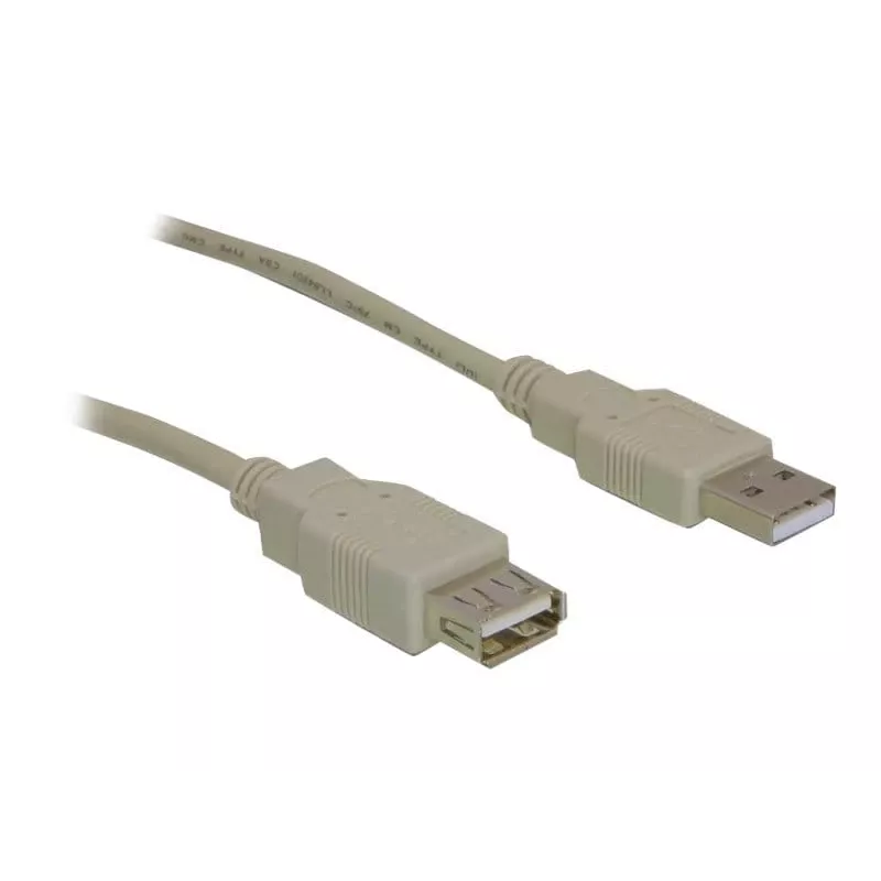 Cabo USB DeLOCK 82239 USB 2.0 1,8 m branco