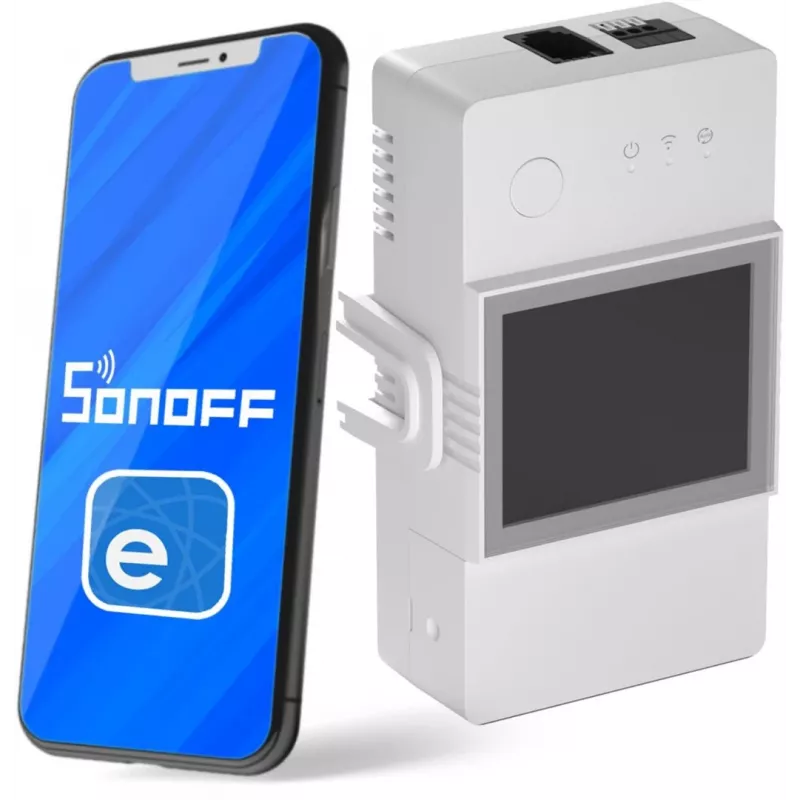 Sensor de temperatura e humidade interior Sonoff THR316D