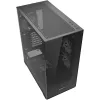 Caixa Sharkoon SK6 ARGB Tower ATX preto – caixa Mid-Tower ATX com iluminação ARGB e janela lateral em vidro temperado