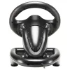 Volante + pedais Subsonic SA5426-NG preto USB rotação 180°