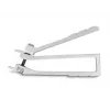 Alicate DeLOCK para porcas gaiola M4 M5 M6 alumínio prateado