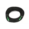 Patchcord Extralink SC/APC-SC/APC cabo redondo drop monomodo simplex G.657A2 120m
