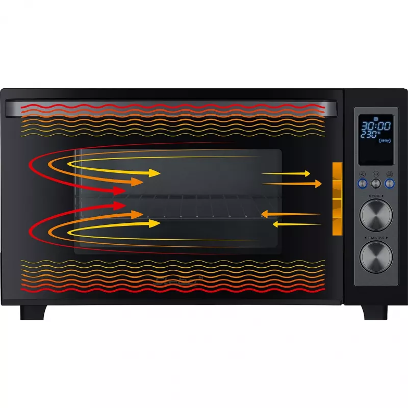 Grelhador e forno compacto Steba KB E300 04-50-00 1200W 30L, preto