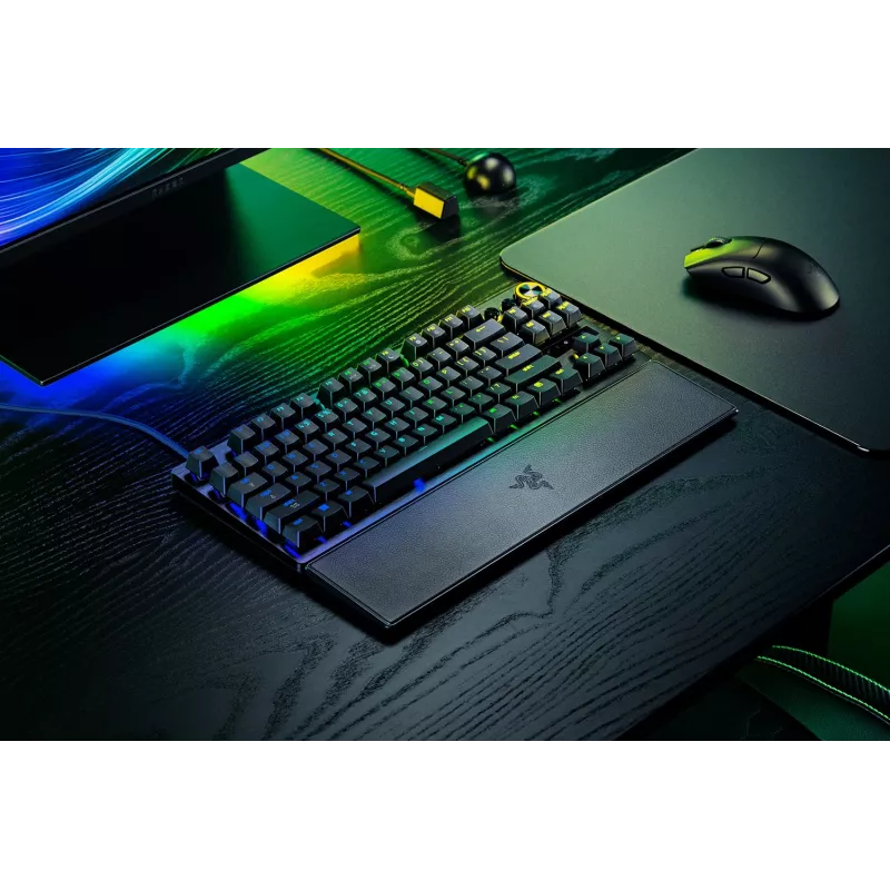 Razer Huntsman V3 Pro Tenkeyless 8KHz | Teclado gaming | Com fios | US | Preto | USB Type-C | Razer Analog Optical Switch Gen-2