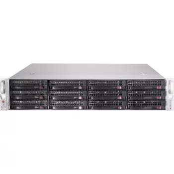 Supermicro SC826 BE1C-R609JBOD Conjunto de discos 12 baías (SATA-600 SAS-3) Rack 2U (CSE-8