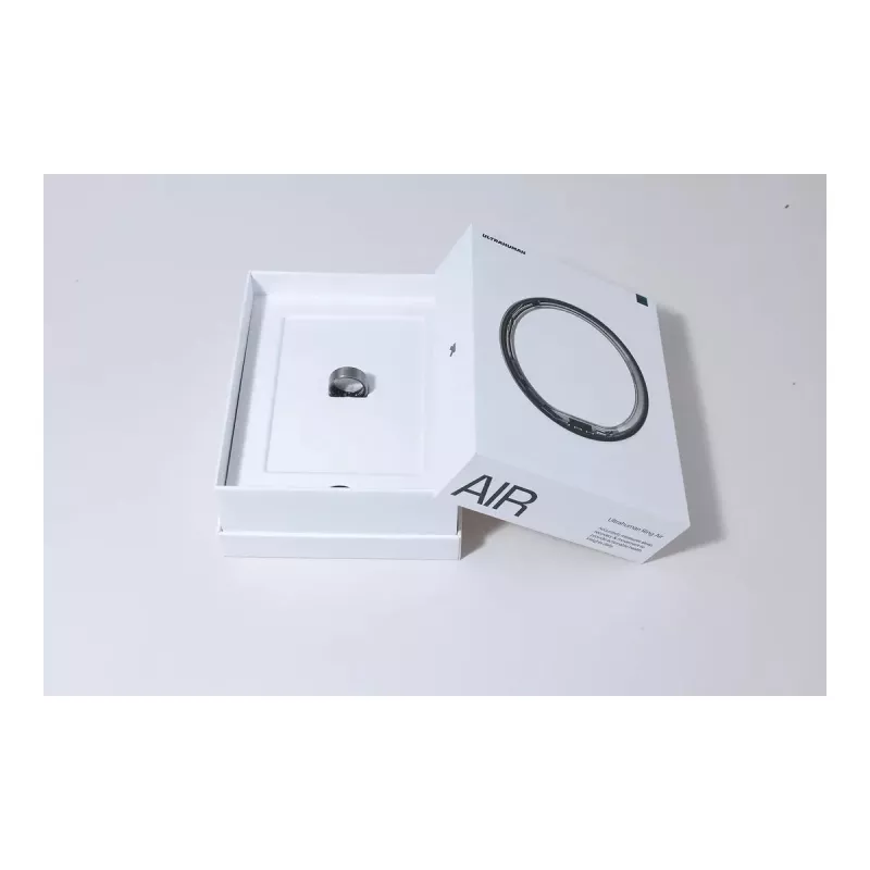 Ultrahuman Ring Air Raw Titanium tamanho 12 | Ultrahuman