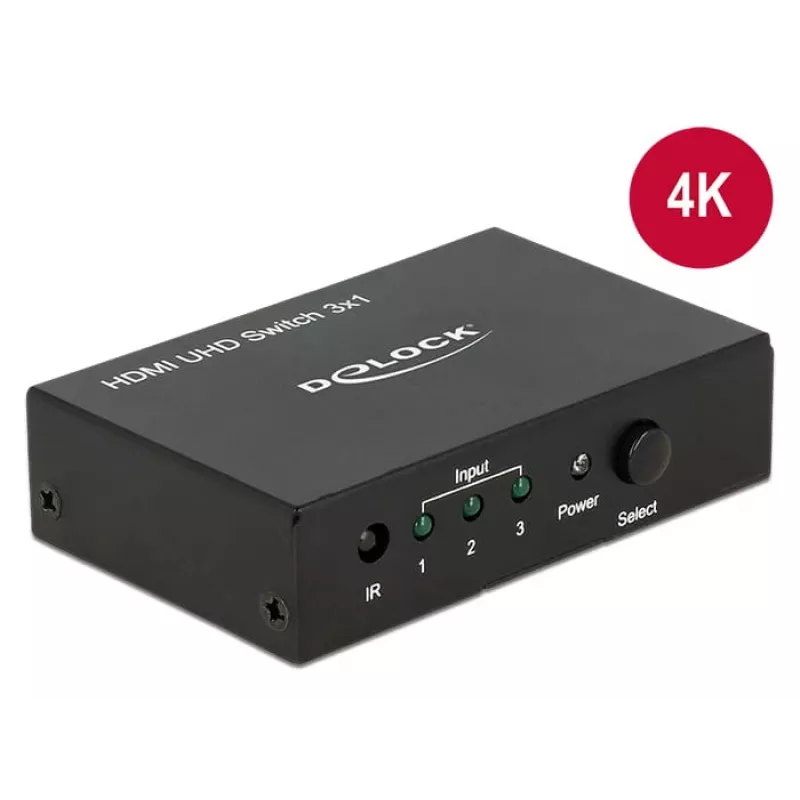 Comutador de vídeo HDMI DeLOCK 18683