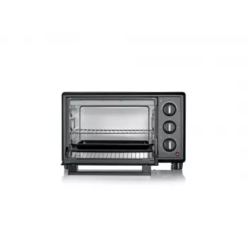 Forno elétrico compacto SEVERIN TO 2078 — 20 L de capacidade, 1600 W, preto, autónomo