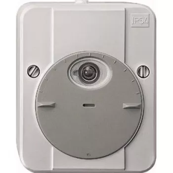 Merten 544829 ARGUS TWINLIGHT interruptor crepuscular sem atraso, cinzento claro