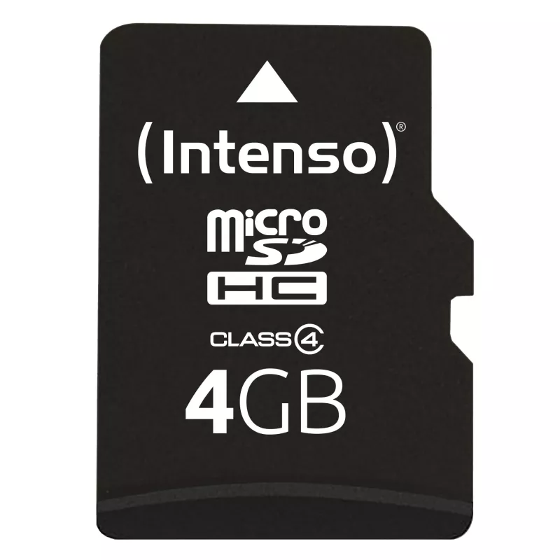 Cartão de memória Intenso 4 GB MicroSDHC Class 4 3403450
