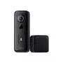 Xiaomi 3S de parede preto IP65 áudio bidirecional com fios e sem fios Wi‑Fi 2.4 GHz bateria/DC 5V