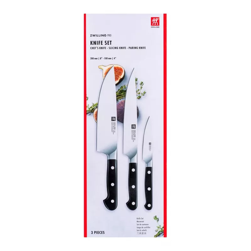 ZWILLING Conjunto De 3 Facas Pro (384300070)