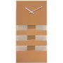 NeXtime Relógio de parede 2855co Bold Stripes, 38x19 cm, parede, cobre
