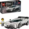 Conjunto de brinquedo de construção LEGO Bugatti Centodieci Speed Champions 77240 – 291 peças, 1 minifigura, a partir dos 9 anos
