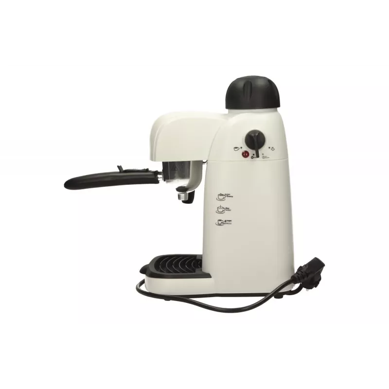 Máquina de café expresso branco-preto CD1011