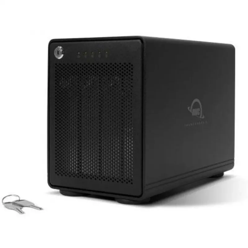 ThunderBay 4 (preto, caixa externa para disco de 4 baias Thunderbolt 3)