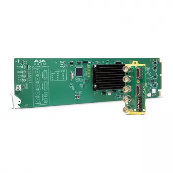 AJA OG-Hi5-4K-Plus - conversor SDI para HDMI - verde - 4096 x 2160 píxeis - 480i,576i,720p,1080i,1080p,2160p - 0 - 40 °C - -40 - 60 °C