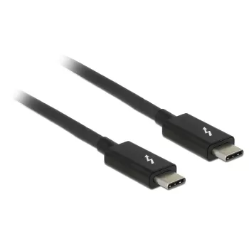 Cabo Thunderbolt DeLOCK 84845 1 m 20 Gbit/s preto